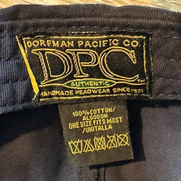 Dorfman Pacific Unisex Washed Frayed Bill USA American Flag Baseball Cap Hat - Picture 10 of 11